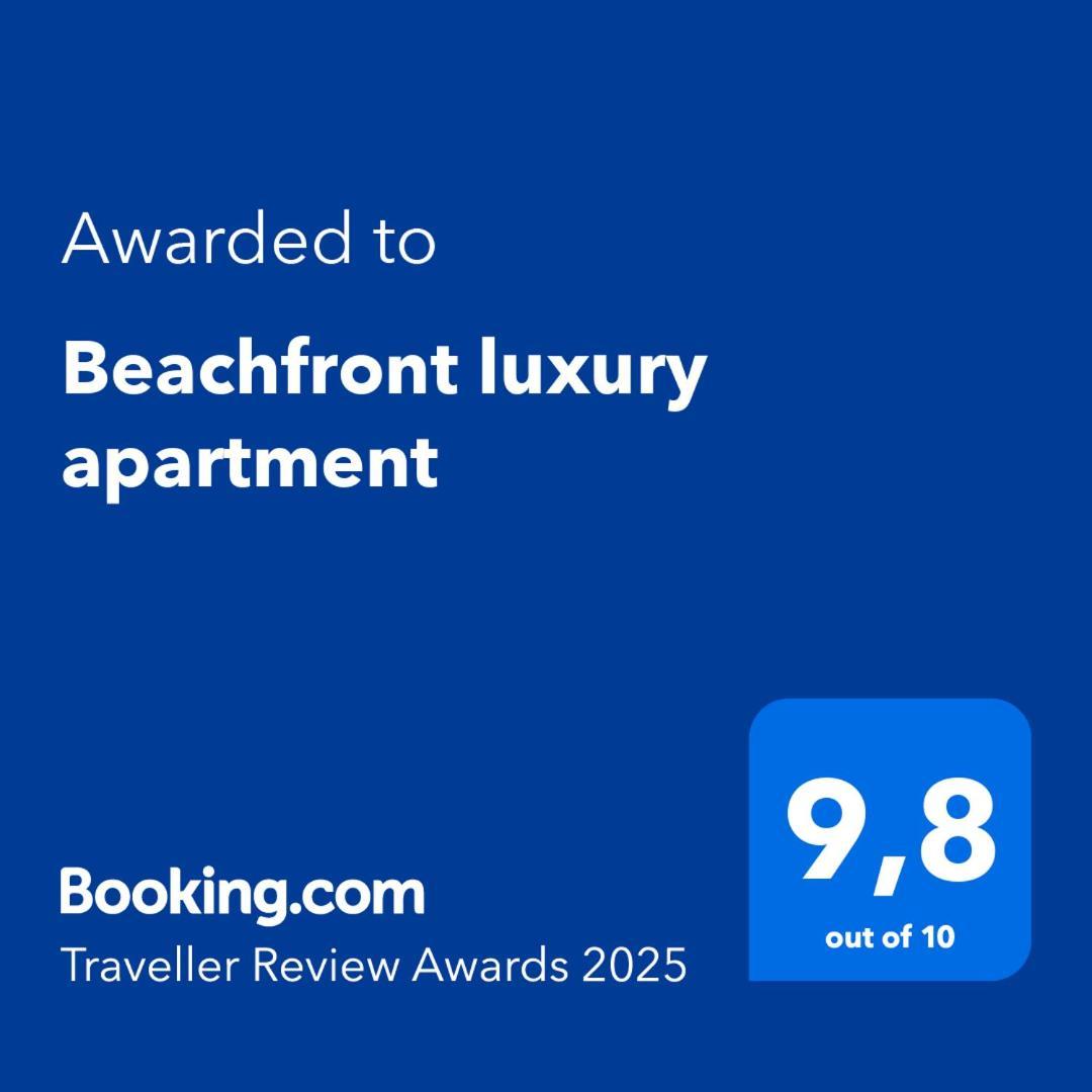 Beachfront Luxury Apartment 布德瓦 外观 照片